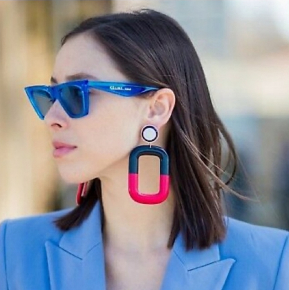 Sold Celine edge blue sunglasses - Picture 12 of 13